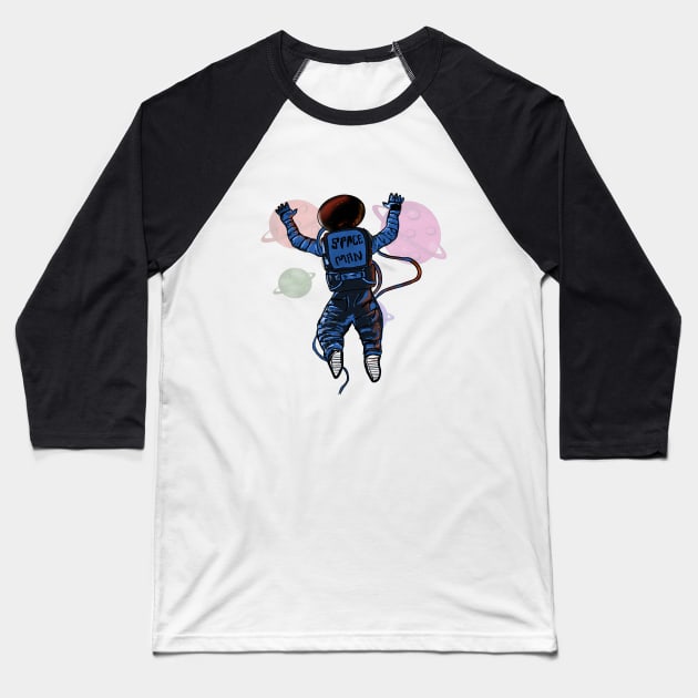 Spaceman Baseball T-Shirt by Joker & Angel